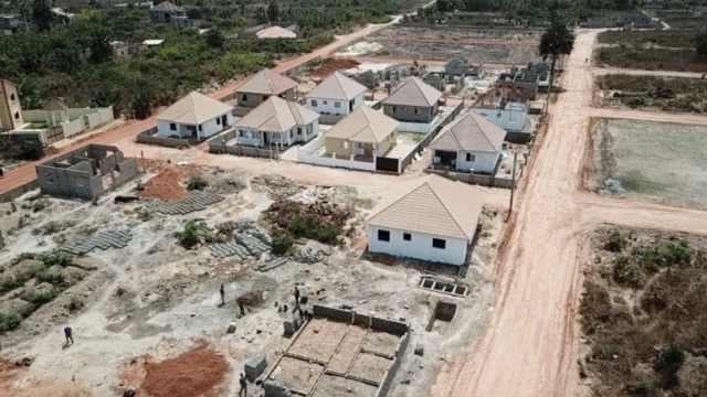 Housing development in Tujereng