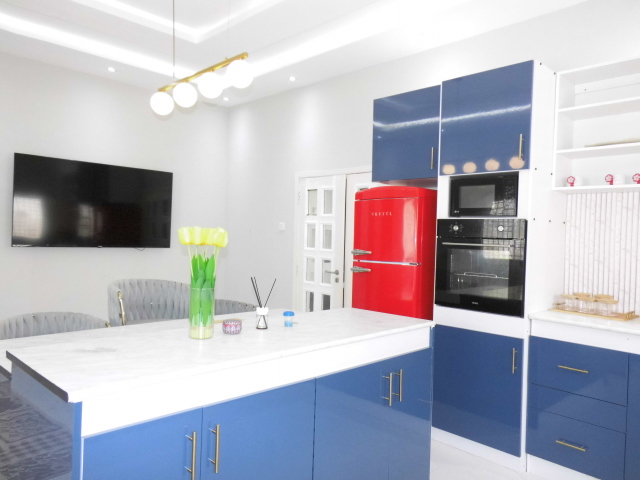 Discover comfort and convenience in this beautifully furnished 3 bedroom home located in the peaceful neighborhood of Batokunku