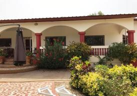 Spacious 4 Bedroom partially furnished full compound in Kerr Serigne